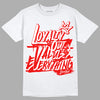 SB Dunk Low Cherry Sample DopeSkill T-Shirt LOVE Graphic Streetwear  - White