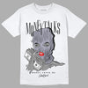 Jordan 13 Retro 'Black Flint' DopeSkill T-Shirt Money Talks Graphic Streetwear - White 