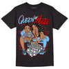 Travis Scott x Jordan 4 Retro 'Cactus Jack' DopeSkill T-Shirt Queen Of Hustle Graphic Streetwear - Black 