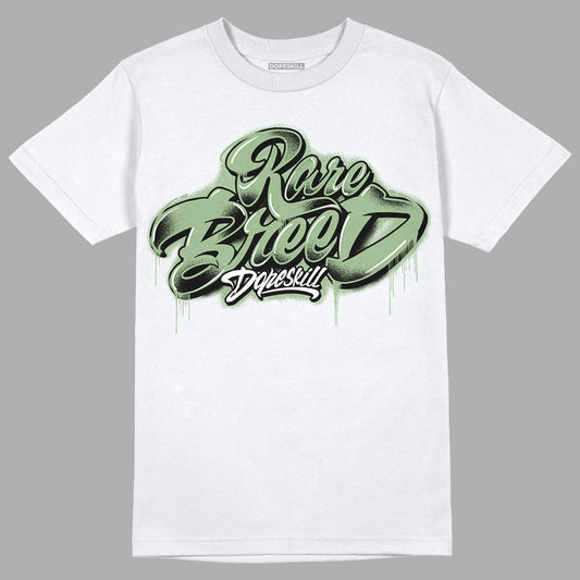Seafoam 4s DopeSkill T-Shirt Rare Breed Type Graphic - White 