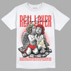 Dunk On Mars 5s DopeSkill T-Shirt Real Lover Graphic - White
