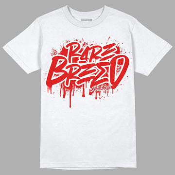 Jordan 12 Retro ‘Gym Red’ DopeSkill T-Shirt Rare Breed Graphic Streetwear - White