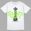 Jordan 5 "Green Bean" DopeSkill T-Shirt Queen Chess Graphic Streetwear - White