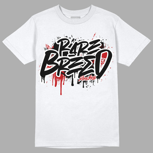 Playoffs 13s DopeSkill T-Shirt Rare Breed Graphic - White