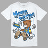 SB Dunk Low Homer DopeSkill T-Shirt Money Is Our Motive Bear Graphic - White