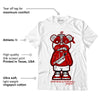 AJ 6 “Red Oreo” DopeSkill T-Shirt Sneaker Bear Graphic