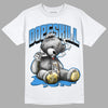 SB Dunk Low Homer DopeSkill T-Shirt Sick Bear Graphic - White