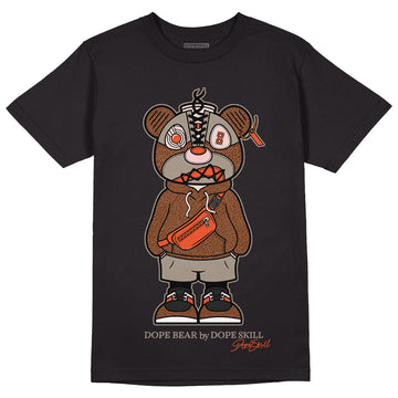 Jordan 3 “Desert Elephant” DopeSkill T-Shirt Sneaker Bear Graphic - Black