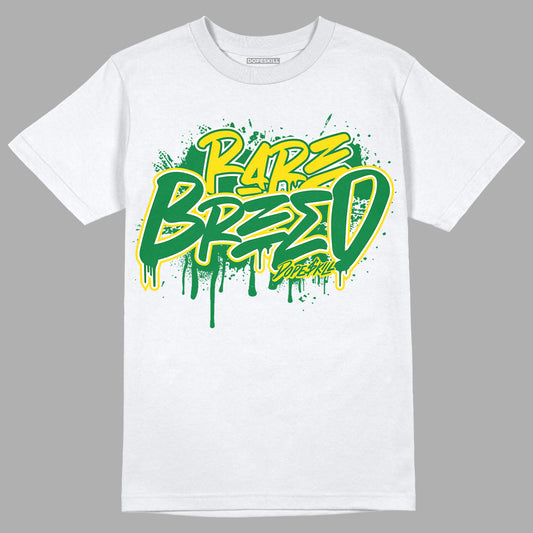 Dunk Low Reverse Brazil DopeSkill T-Shirt Rare Breed Graphic - White