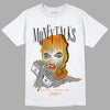 Wmns Dunk Low 'Magma Orange DopeSkill T-Shirt Money Talks Graphic Streetwear - White