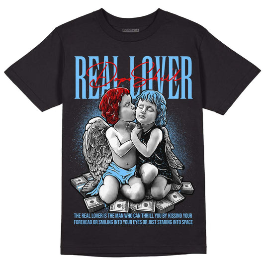 Travis Scott x Jordan 4 Retro 'Cactus Jack' DopeSkill T-Shirt Real Lover Graphic Streetwear - Black 