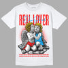 Fruity Pebbles Dunks DopeSkill T-Shirt Real Lover Graphic - White