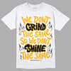 Goldenrod Dunk DopeSkill T-Shirt Grind Shine Graphic - White 