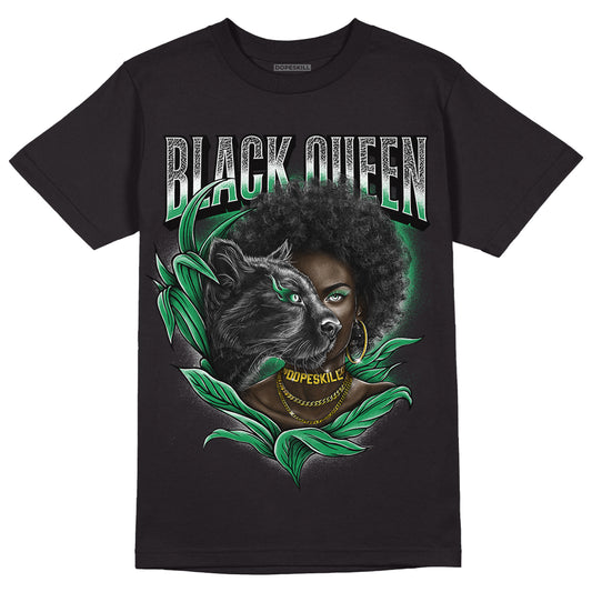 Jordan 3 WMNS “Lucky Green” DopeSkill T-Shirt New Black Queen Graphic Streetwear - Black