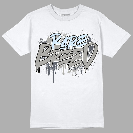 Jordan 6 Retro Cool Grey DopeSkill T-Shirt Rare Breed Graphic Streetwear - White