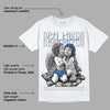True Blue 1s DopeSkill T-Shirt Real Lover Graphic