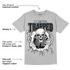 Black Metallic Chrome 6s DopeSkill Metallic Silver T-shirt Trapped Halloween Graphic