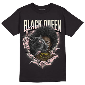 Jordan 1 High OG WMNS Washed Pink DopeSkill T-Shirt New Black Queen Graphic Streetwear - Black