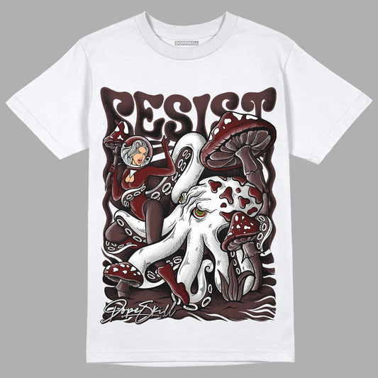 Jordan 12 x A Ma Maniére DopeSkill T-Shirt Resist Graphic Streetwear - White 