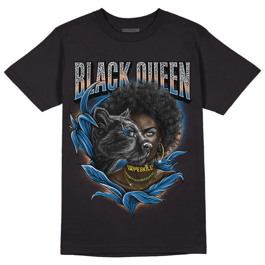 Jordan 3 Retro Wizards DopeSkill T-Shirt New Black Queen Graphic Streetwear - Black