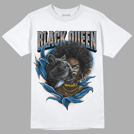 Jordan 3 Retro Wizards DopeSkill T-Shirt New Black Queen Graphic Streetwear - White