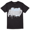 Jordan 11 Retro Low Cement Grey DopeSkill T-Shirt Rare Breed Graphic Streetwear - Black