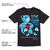 University Blue 13s DopeSkill T-Shirt Love Kills Graphic