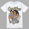 Jordan 4 Retro SE Craft Photon Dust DopeSkill T-Shirt Queen Of Hustle Graphic Streetwear - White