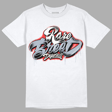 Jordan 3 Retro White Cement Reimagined DopeSkill T-Shirt Rare Breed Type Graphic Streetwear - White