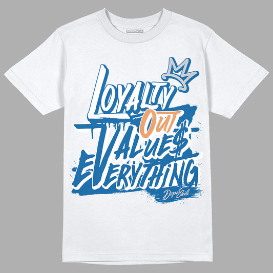 Jordan 3 Retro Wizards DopeSkill T-Shirt LOVE Graphic Streetwear - White