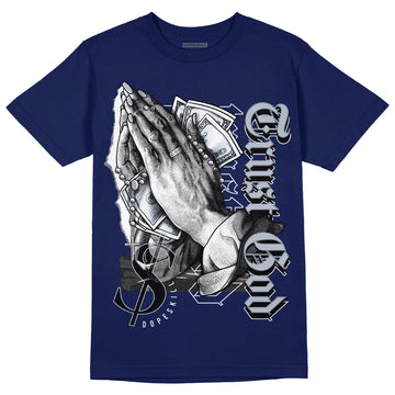 Midnight Navy 11s DopeSkill T-shirt Trust God Graphic