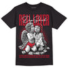 Lost & Found 1s DopeSkill T-Shirt Real Lover Graphic - Black