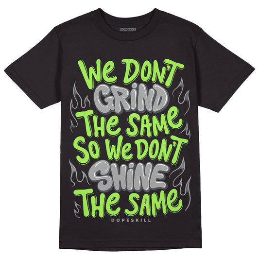 Green Bean 5s DopeSkill T-Shirt Grind Shine Graphic - Black