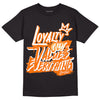 Wmns Dunk Low 'Magma Orange DopeSkill T-Shirt LOVE Graphic Streetwear - Black