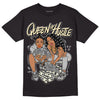 Jordan 4 Retro SE Craft Photon Dust DopeSkill T-Shirt Queen Of Hustle Graphic Streetwear  - Black