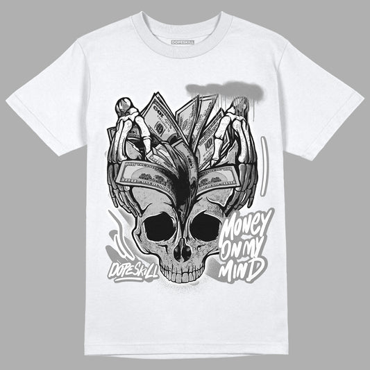 YZ 450 Utility Black DopeSkill T-Shirt MOMM Skull Graphic - White