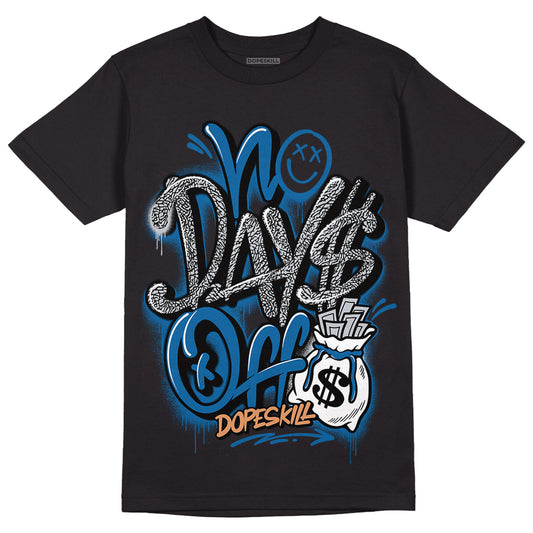 Jordan 3 Retro Wizards DopeSkill T-Shirt No Days Off Graphic Streetwear - Black