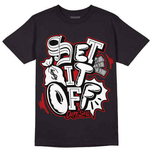 Playoffs 13s DopeSkill T-Shirt Set It Off Graphic - Black