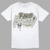 Jordan 4 Retro SE Craft Photon Dust DopeSkill T-Shirt Rare Breed Graphic Streetwear  - White