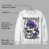 Dark Iris 3s DopeSkill Sweatshirt Trippin Graphic