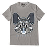 Jordan 11 Cool Grey DopeSkill Grey T-shirt Sneaker Rabbit Graphic, hiphop tees, grey graphic tees, sneakers match shirt