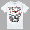 Jordan 3 Retro White Cement Reimagined DopeSkill T-Shirt New Double Bear Graphic Streetwear - White