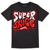 Cherry 11s DopeSkill T-Shirt Super Sauce Graphic - Black