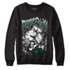 Lottery Pack Malachite Green Dunk Low DopeSkill Sweatshirt Money On My Mind Graphic - Black