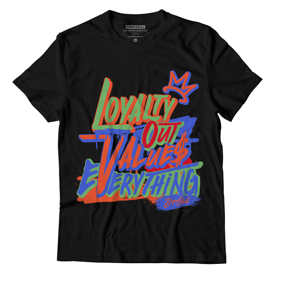 Jordan 5 Low “Doernbecher” DopeSkill T-Shirt LOVE Graphic - Black 