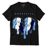 AJ 6 University Blue DopeSkill T-Shirt Tear My Heart Out Graphic