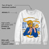 Dunk Blue Jay and University Gold DopeSkill Sweatshirt Money Is The Motive Graphic