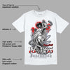 Fire Red 9s DopeSkill T-Shirt Juneteenth Graphic