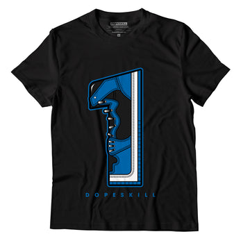 AJ 1 Dark Marina Blue DopeSkill T-Shirt No.1 Graphic