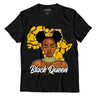 AJ 13 Del Sol DopeSkill T-Shirt Black Queen Graphic